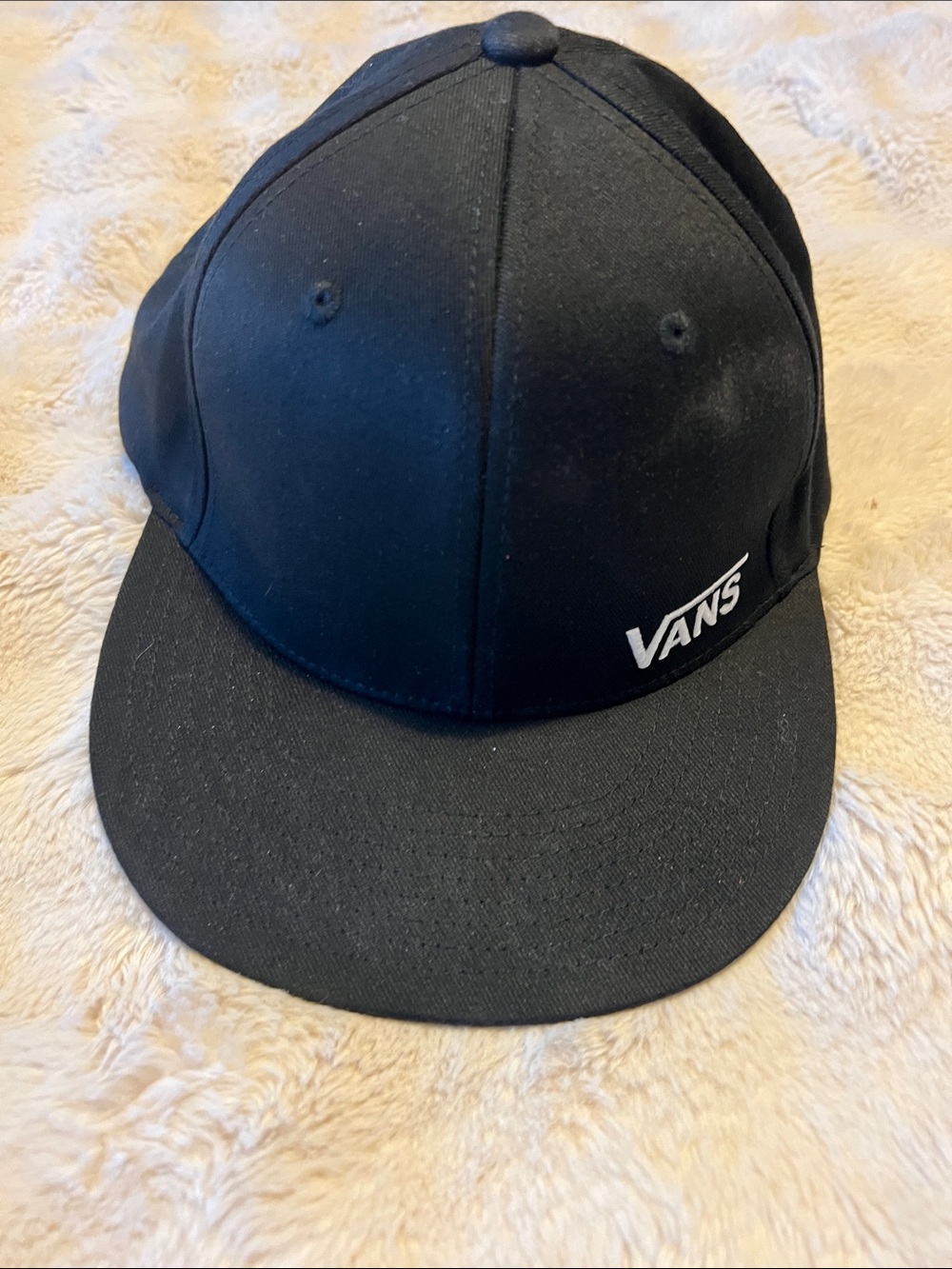 Vans Black Logo Baseball Cap